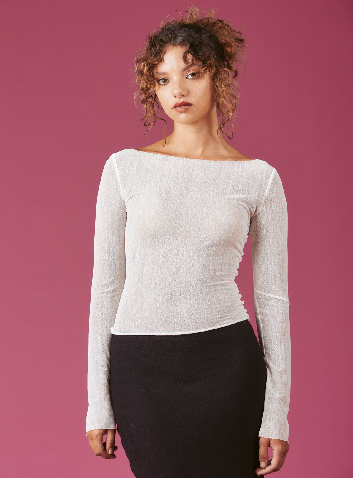 Naal Top - White | UNIF Clothing on Sale