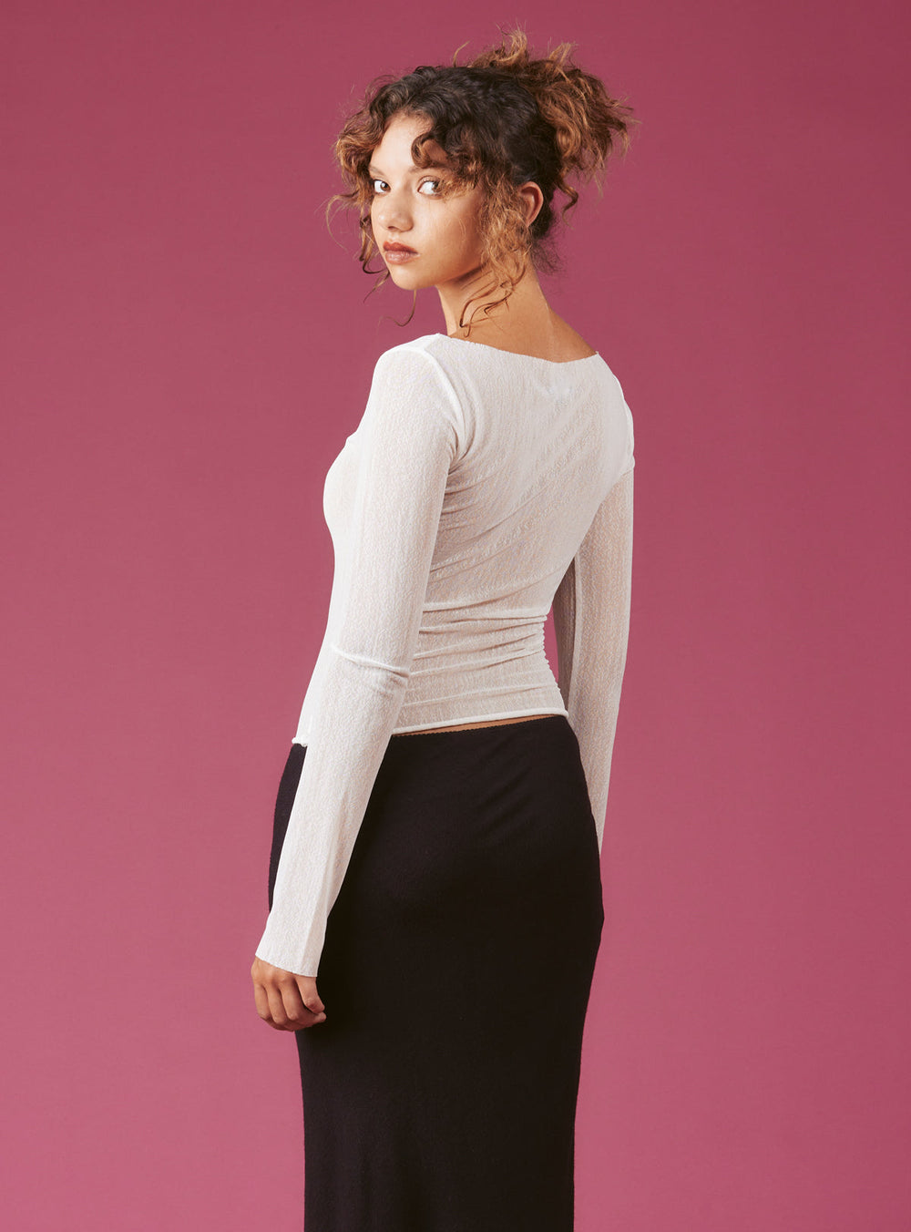 Naal Top - White | UNIF Clothing on Sale