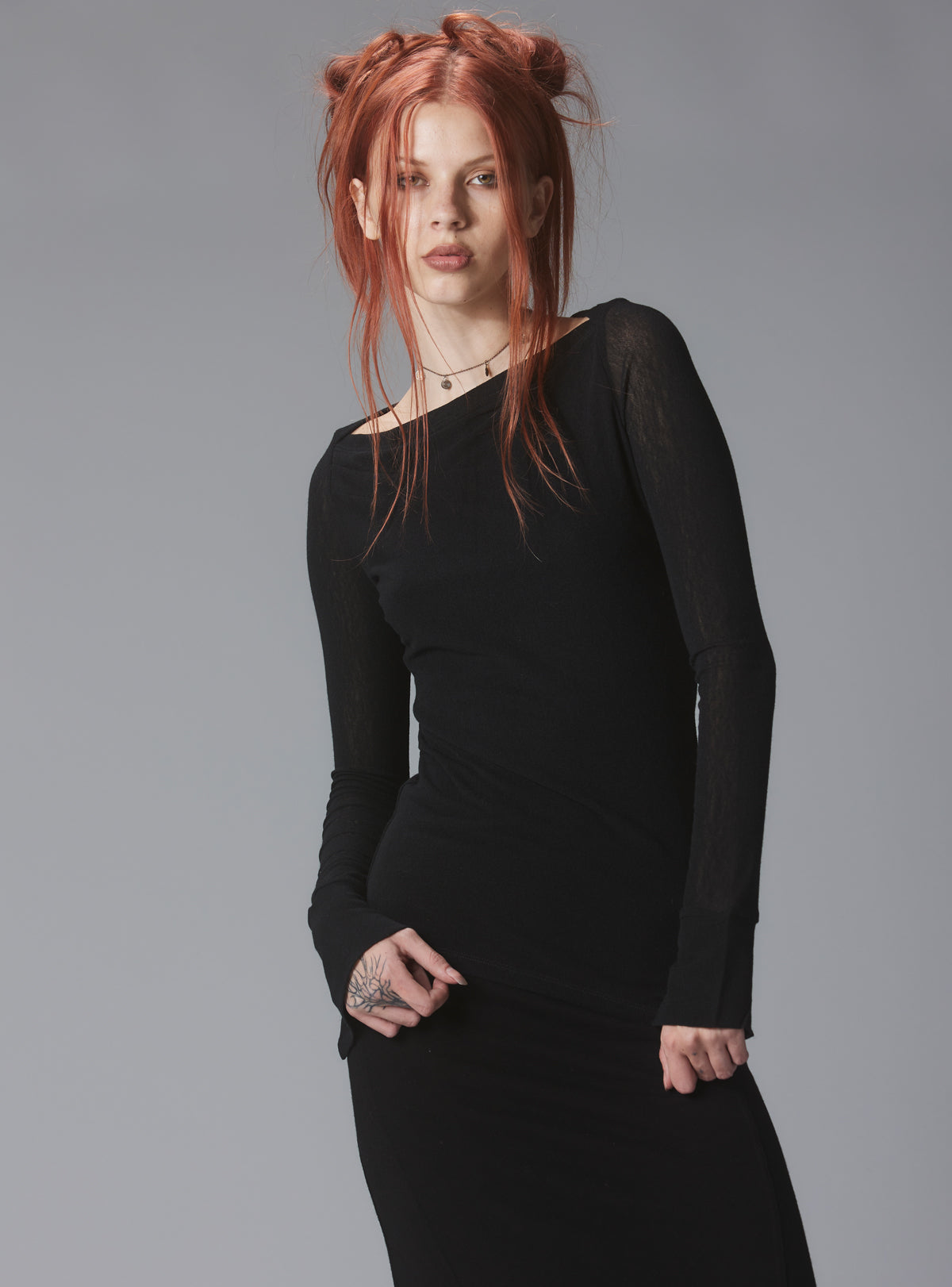 Nexus Top - Black | UNIF Clothing discount