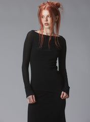 Nexus Top - Black | UNIF Clothing discount