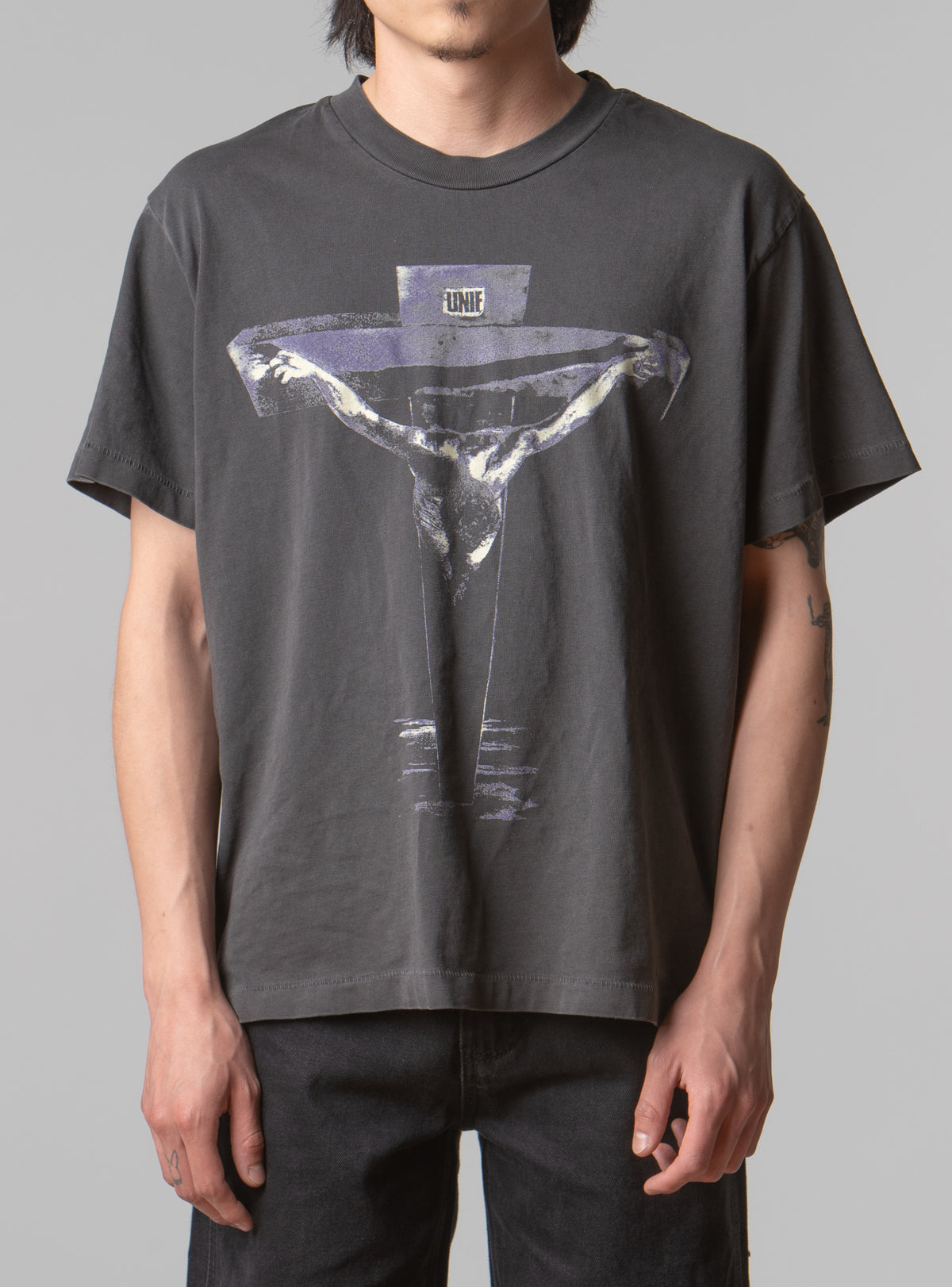 Nail Tee - Vintage Black | UNIF Clothing for Sale