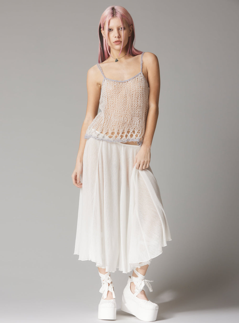 Netic Top - White | UNIF Clothing outlet