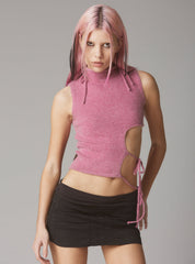 Evie Top - Pink | UNIF Clothing Sale