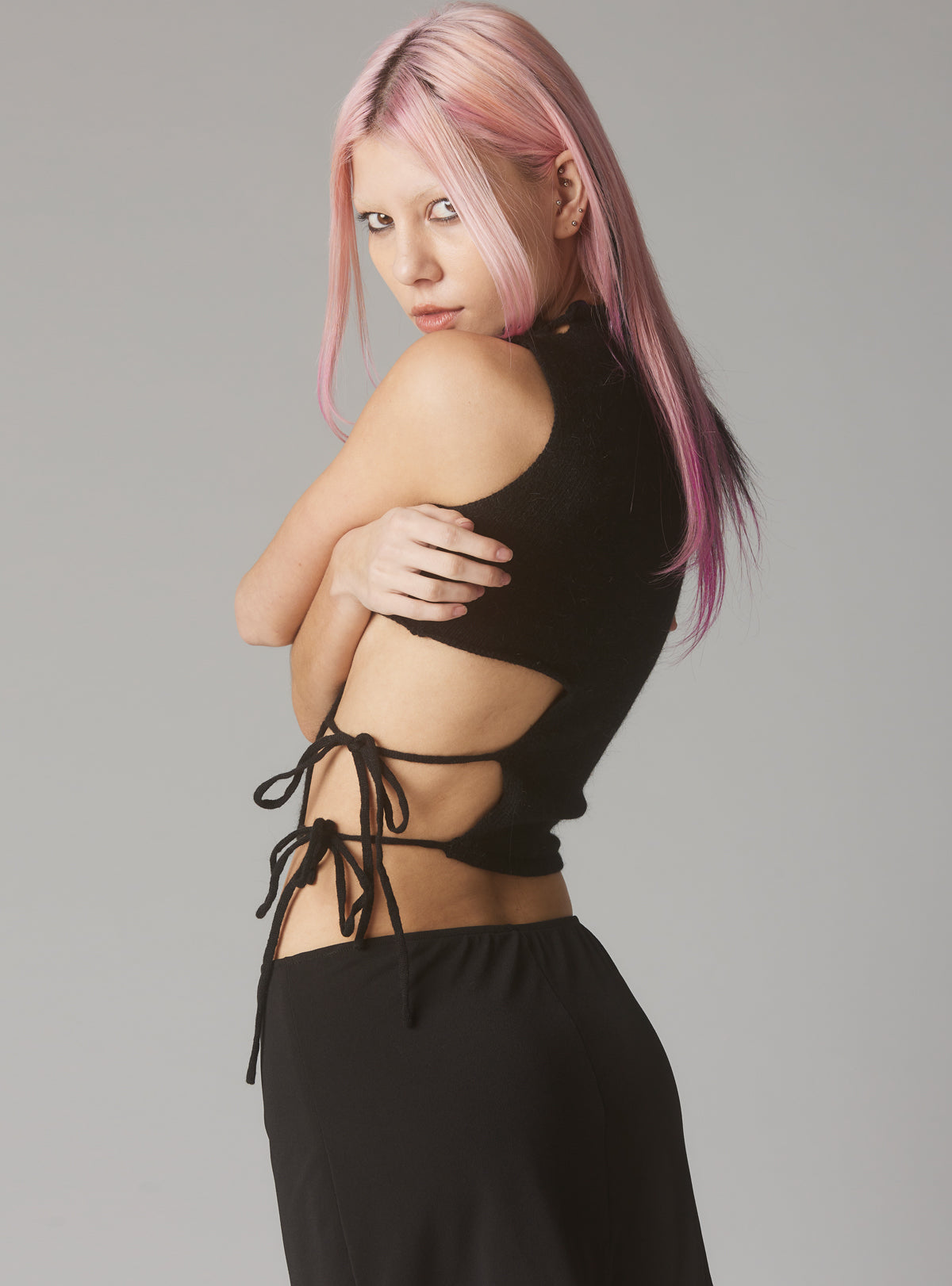 Evie Top - Black | UNIF Clothing on Sale