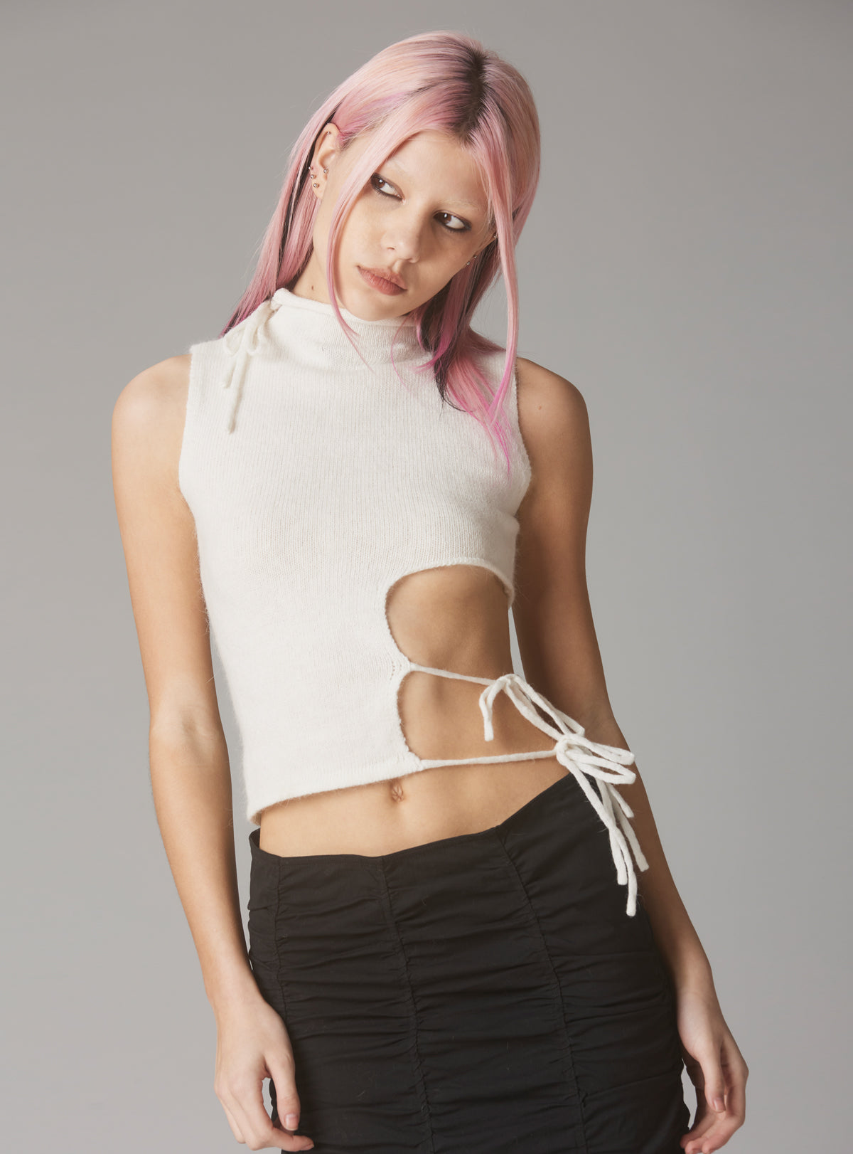 Evie Top - Off White | UNIF Clothing discount