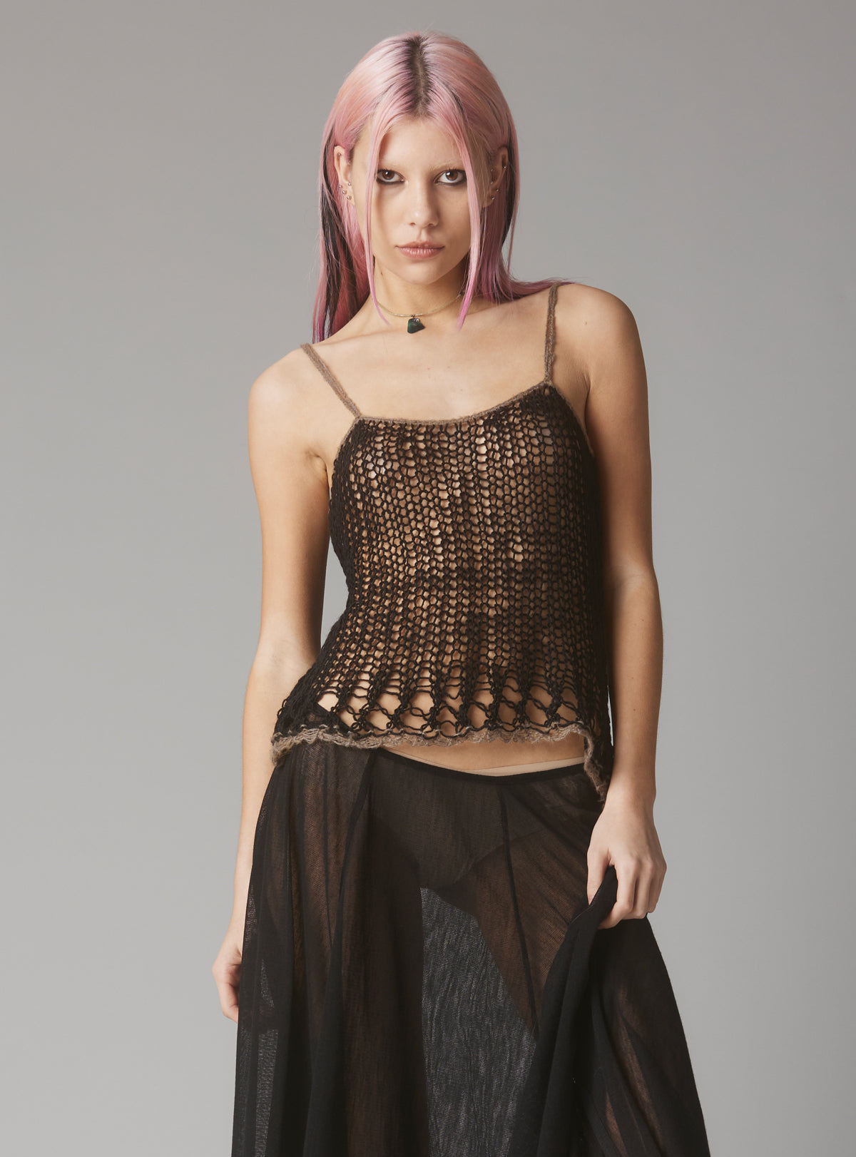 Netic Top - Black | UNIF Clothing on Sale
