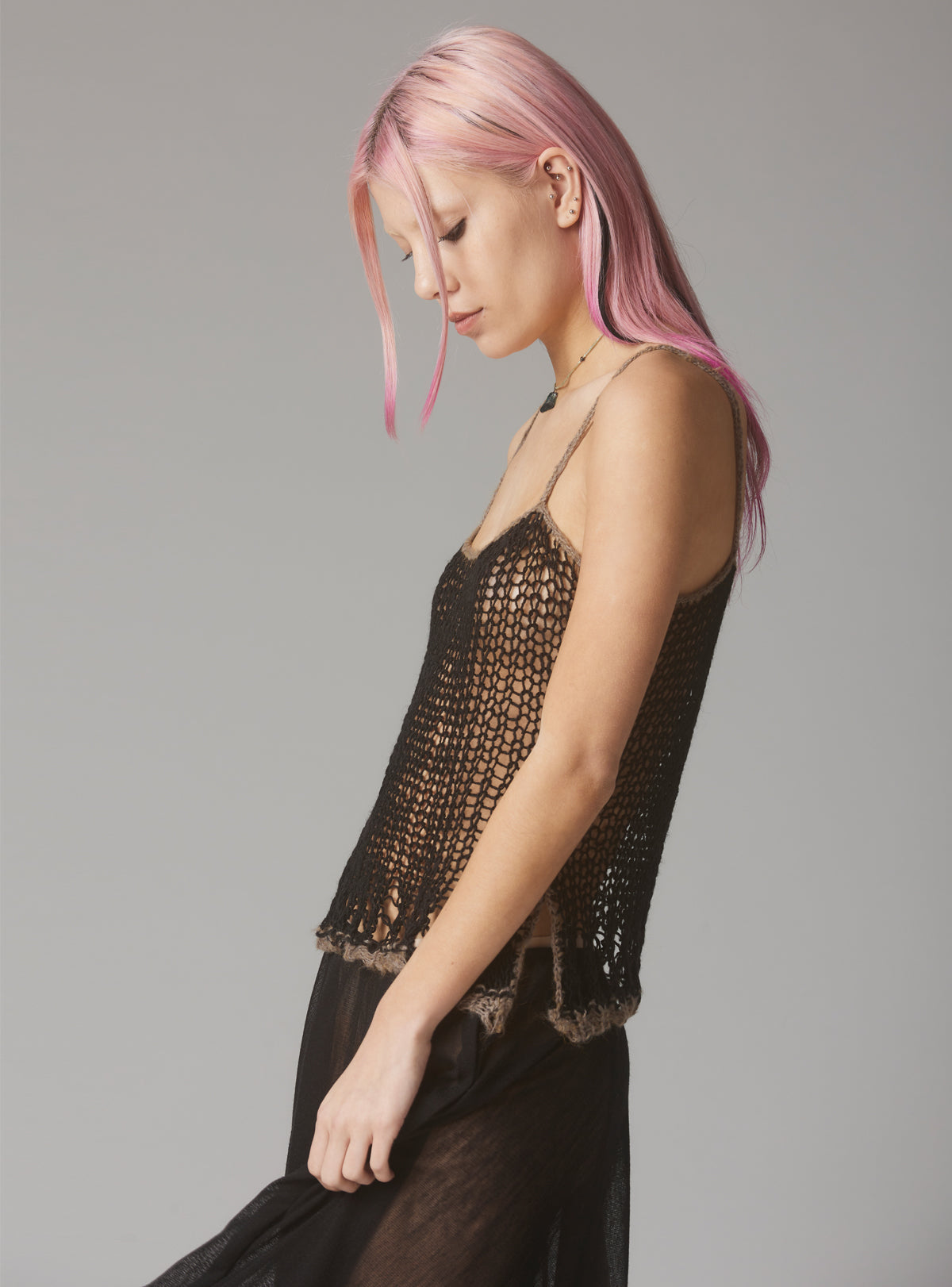 Netic Top - Black | UNIF Clothing on Sale