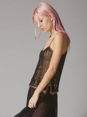 Netic Top - Black | UNIF Clothing on Sale