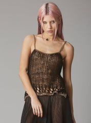 Netic Top - Black | UNIF Clothing on Sale