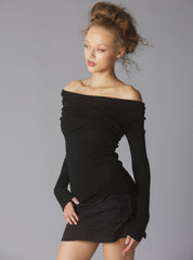 Moyo Top - Black | UNIF Clothing discount