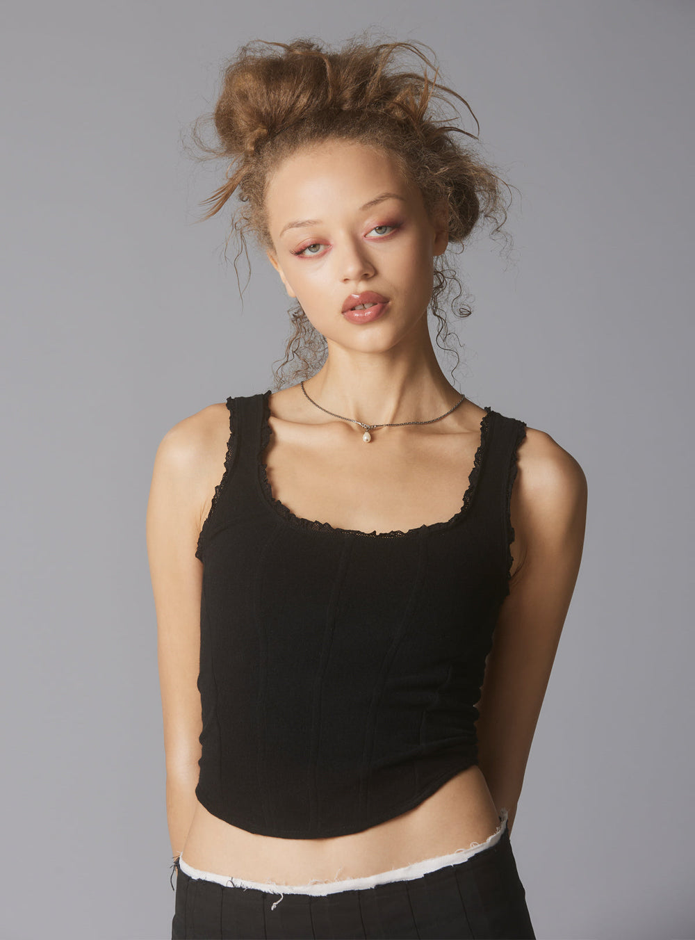 Raim Top - Black | UNIF Clothing online shop