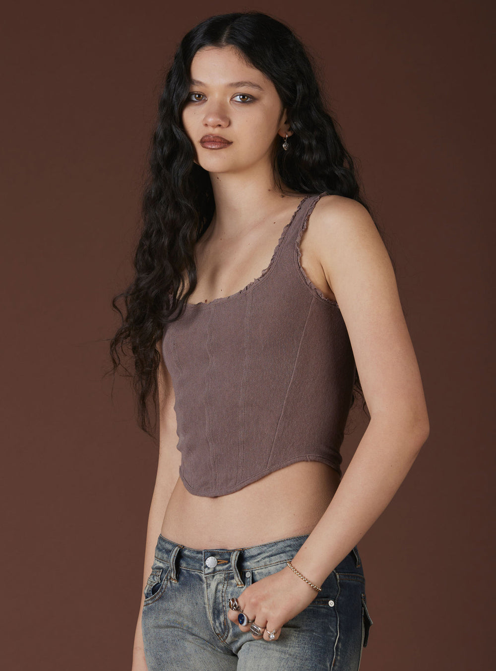 Raim Top - Mauve | UNIF Clothing Sale