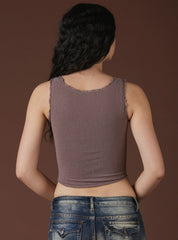Raim Top - Mauve | UNIF Clothing Sale