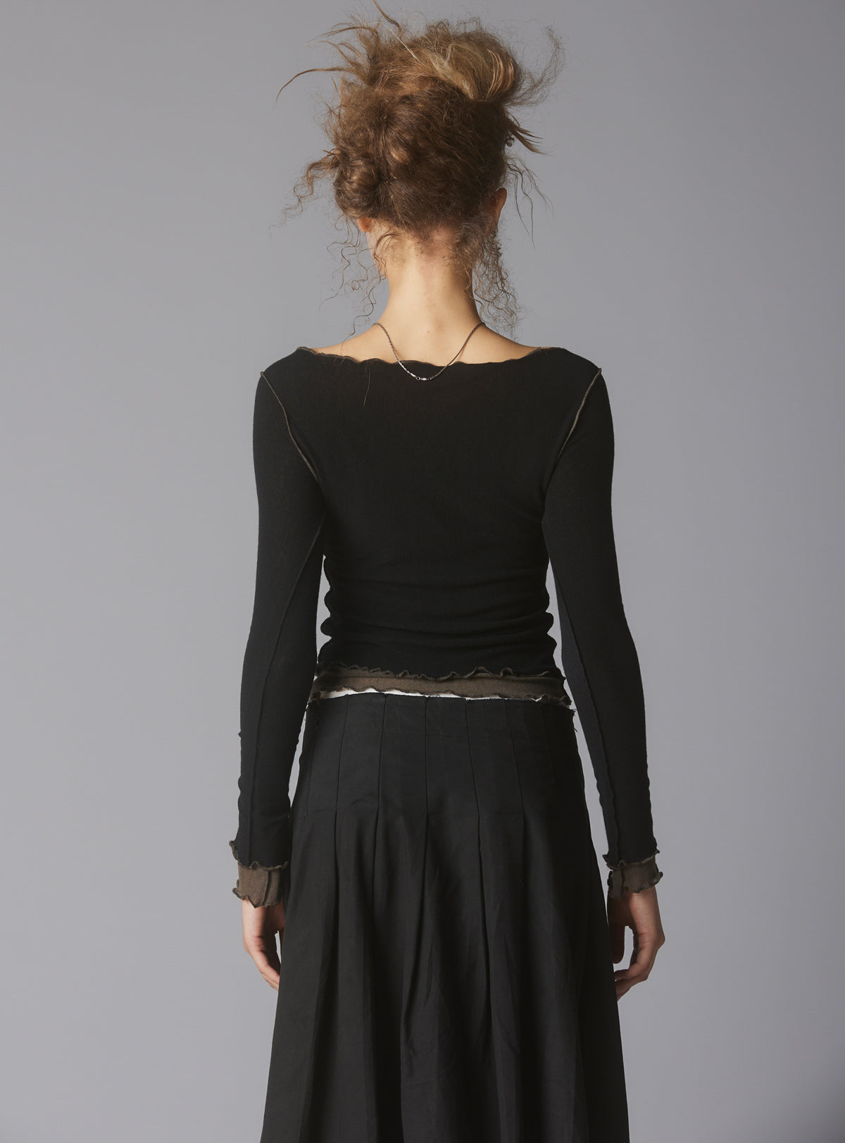 Plié Top - Black/ Grey | UNIF Clothing discount