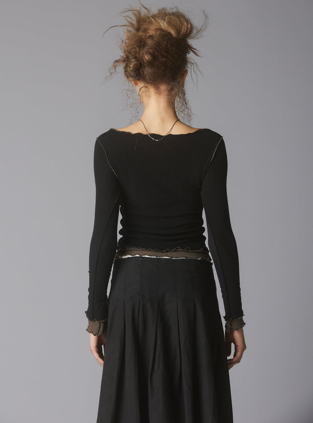 Plié Top - Black/ Grey | UNIF Clothing discount