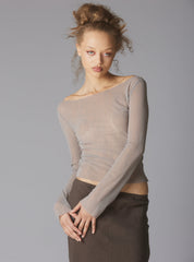 Naal Top - Grey | UNIF Clothing near me