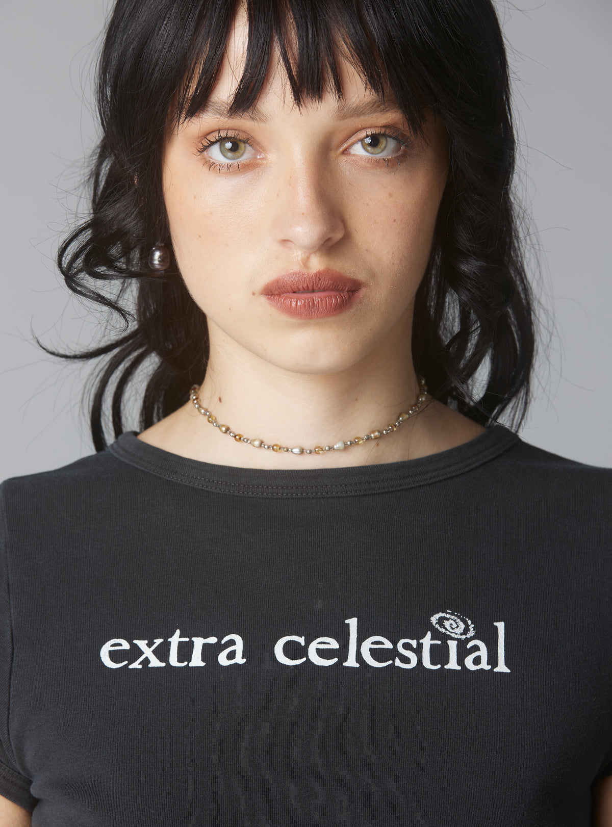 Extra Celestial tee - Vintage Black | UNIF Clothing online