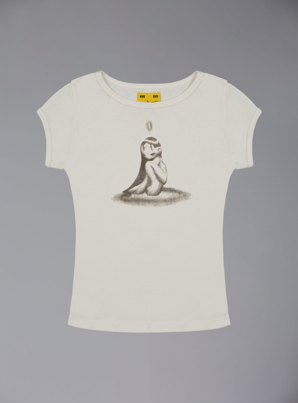 Imp baby tee - Vintage White | UNIF Clothing outlet
