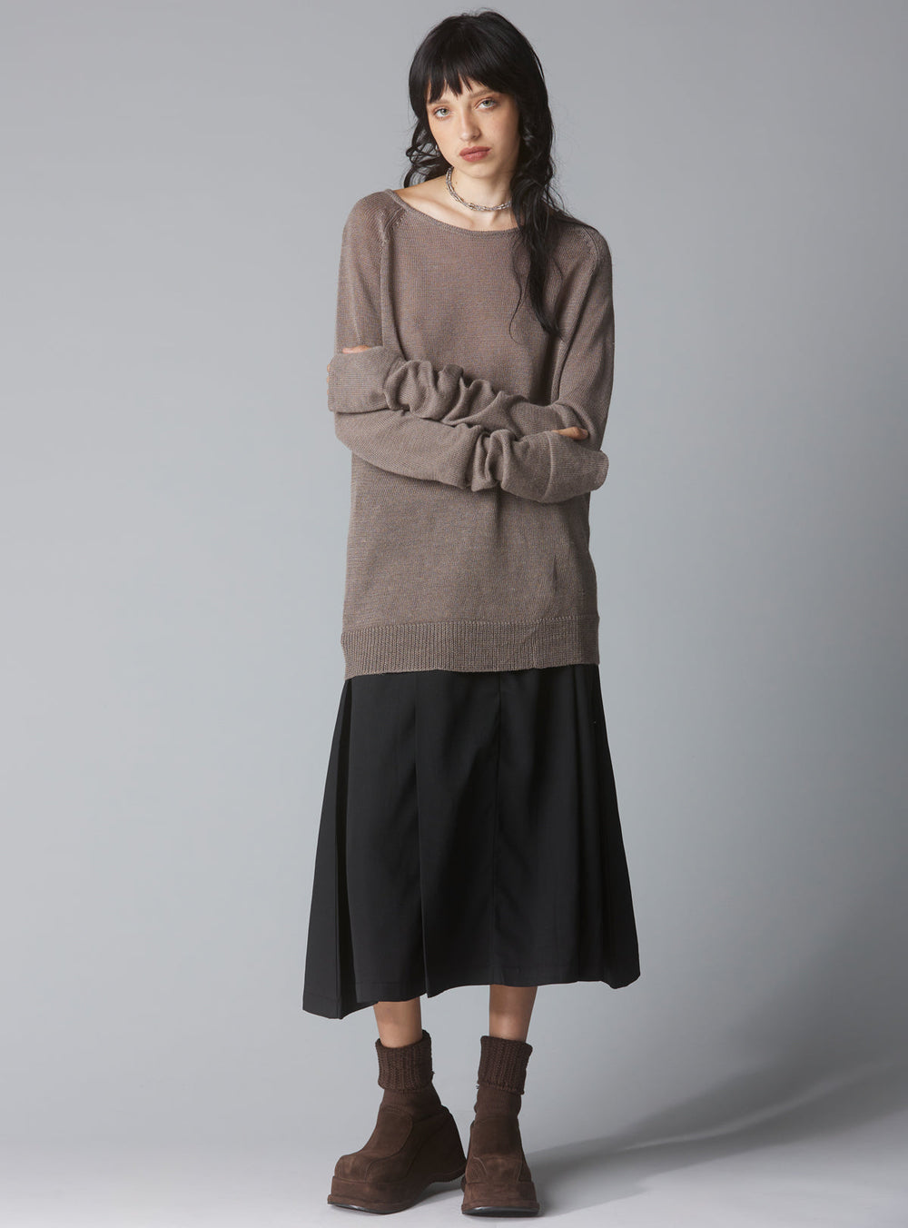 Mogu Sweater - Grey | UNIF Clothing outlet