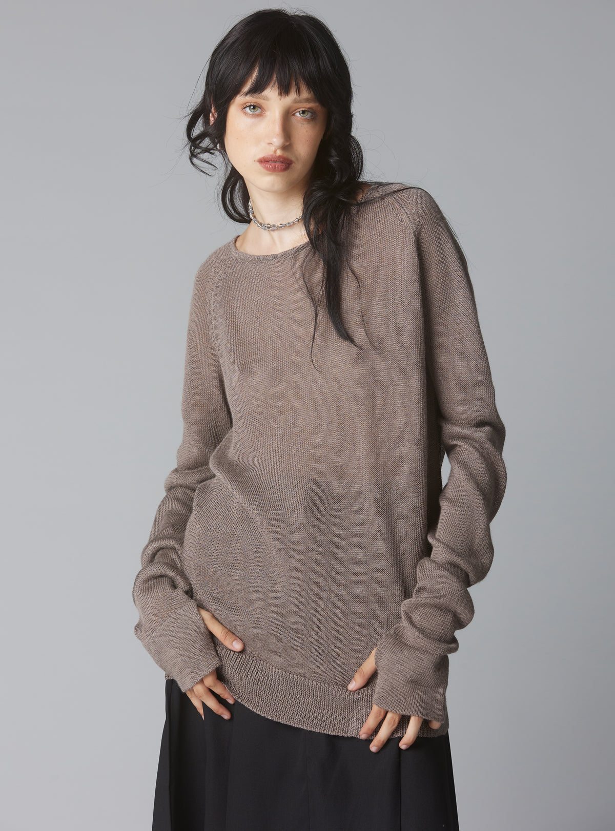Mogu Sweater - Grey | UNIF Clothing outlet