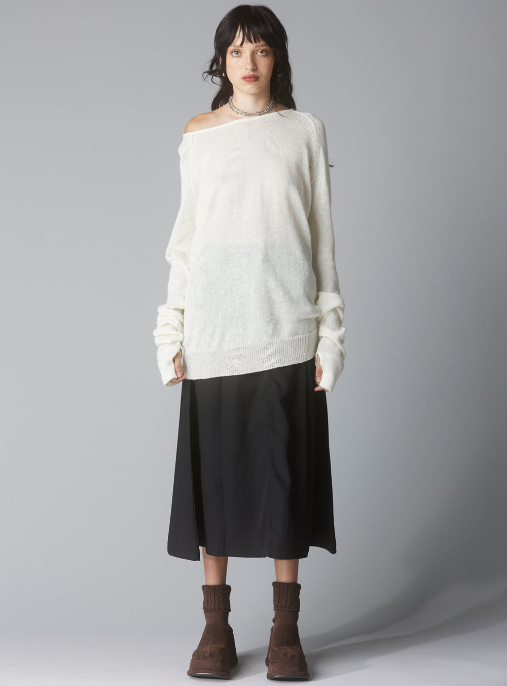 Mogu Sweater - White | UNIF Clothing online shop