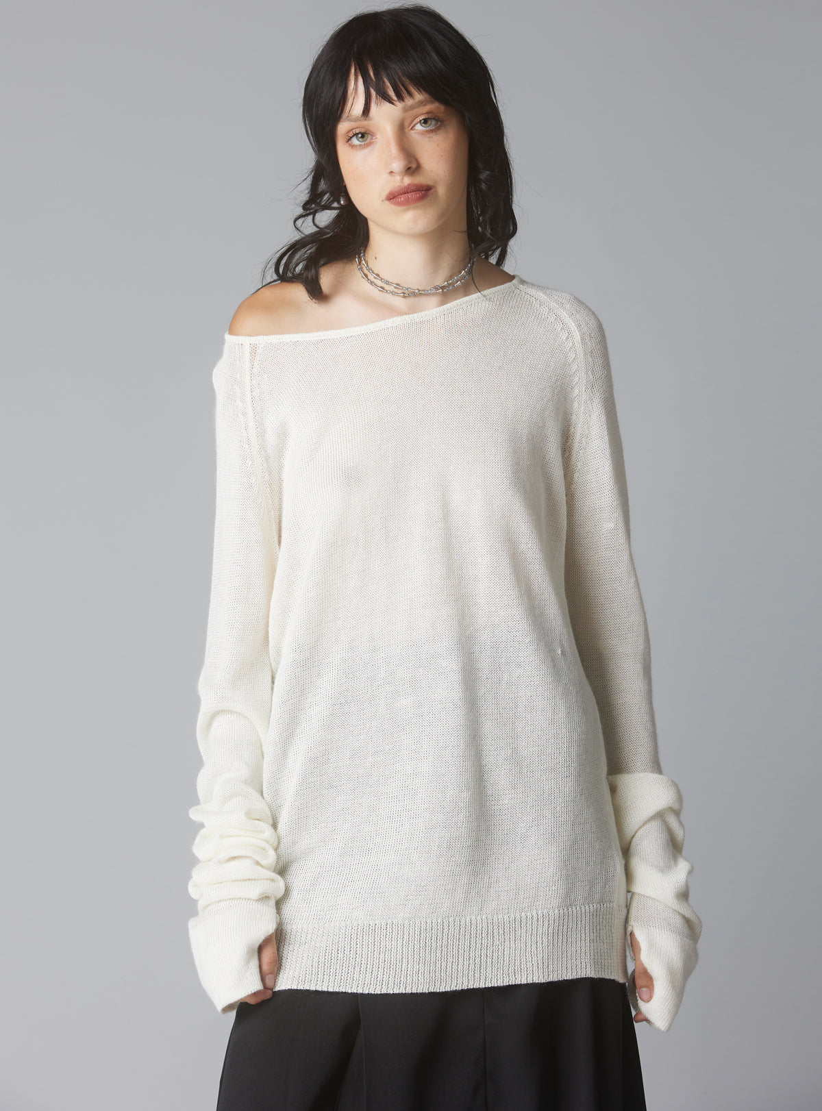 Mogu Sweater - White | UNIF Clothing online shop