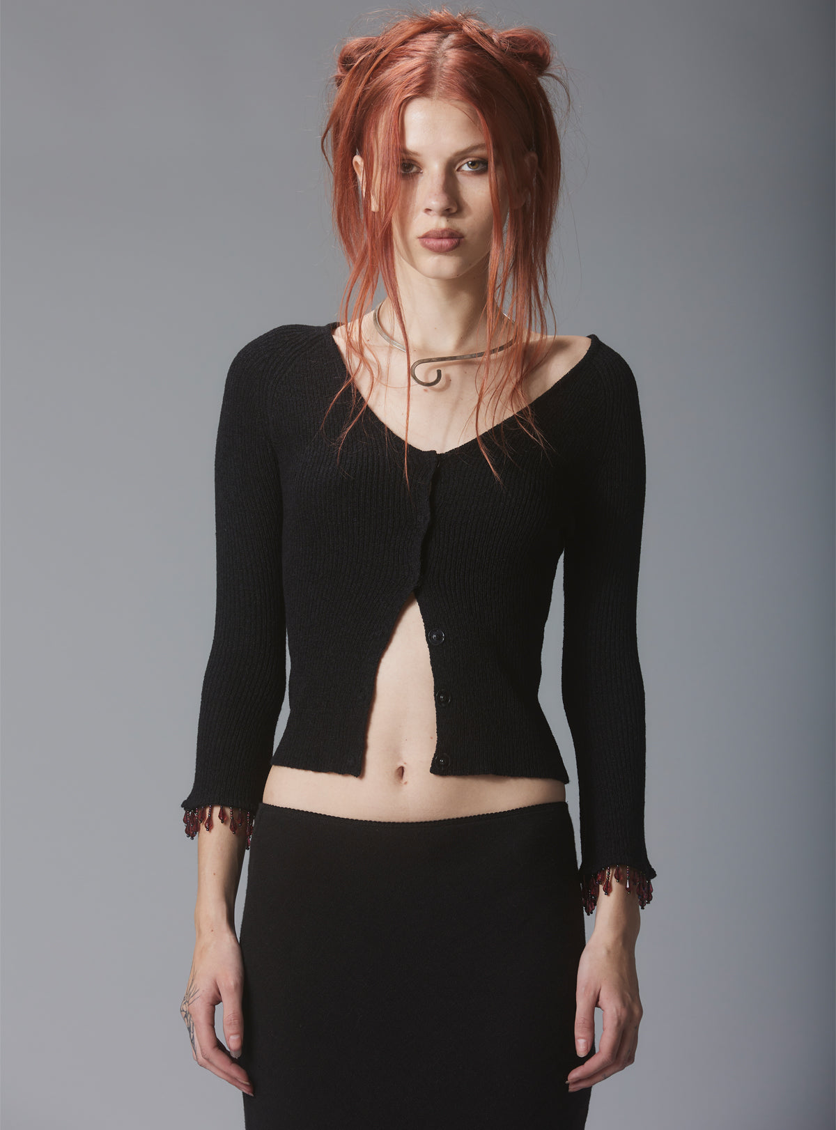 Ras Top - Black | UNIF Clothing on Sale