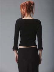 Ras Top - Black | UNIF Clothing on Sale