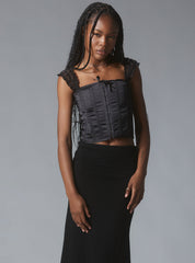 Poesy Top - Black | UNIF Clothing near me
