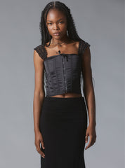 Poesy Top - Black | UNIF Clothing near me