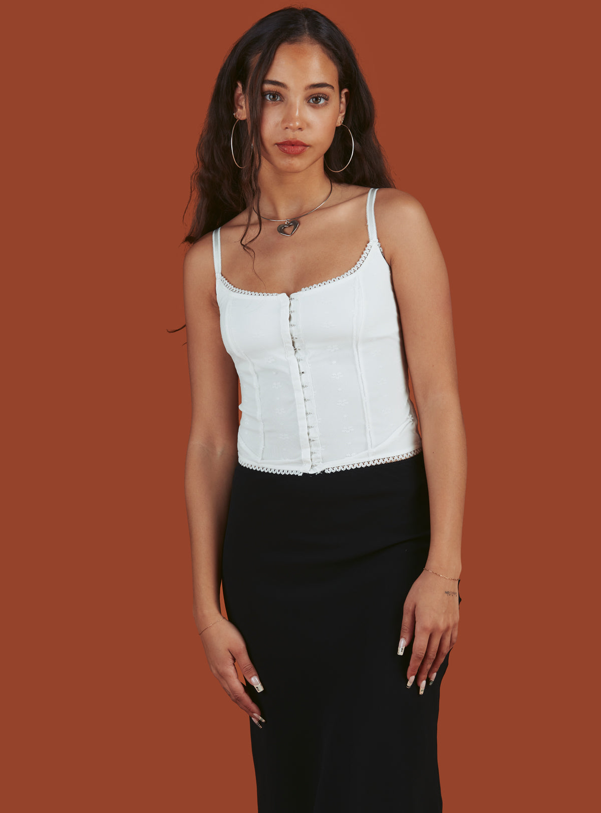 Dew Cami - White | UNIF Clothing for Sale