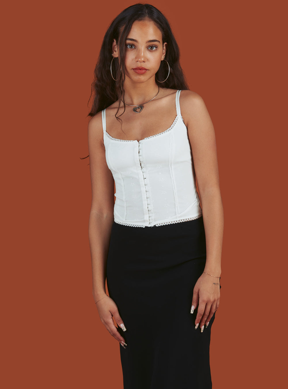 Dew Cami - White | UNIF Clothing for Sale