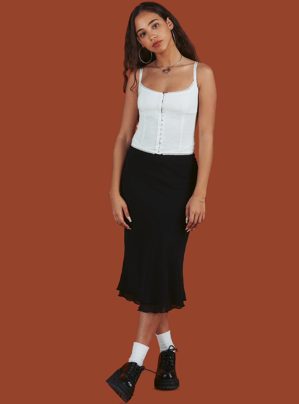 Dew Cami - White | UNIF Clothing for Sale