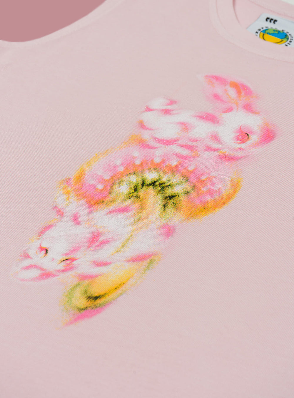 Spore Bunnies Tank - Light Pink | UNIF Clothing online