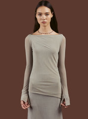 Nexus Top - Stone | UNIF Clothing outlet