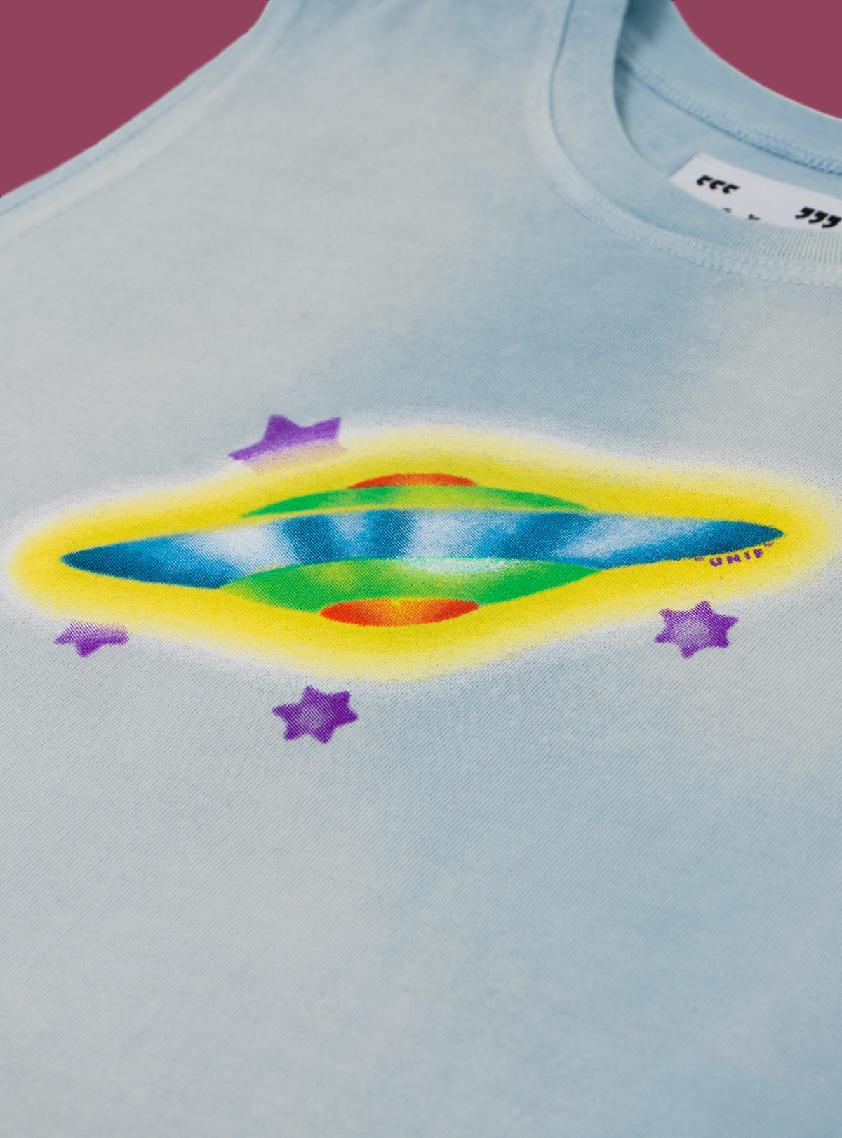 UFO Tank - Sky Tie Dye | UNIF Clothing online shop