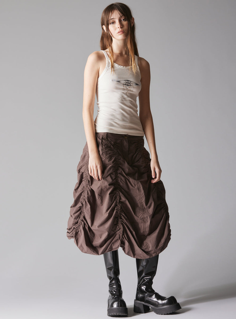 Helios Tank - White | UNIF Clothing Sale