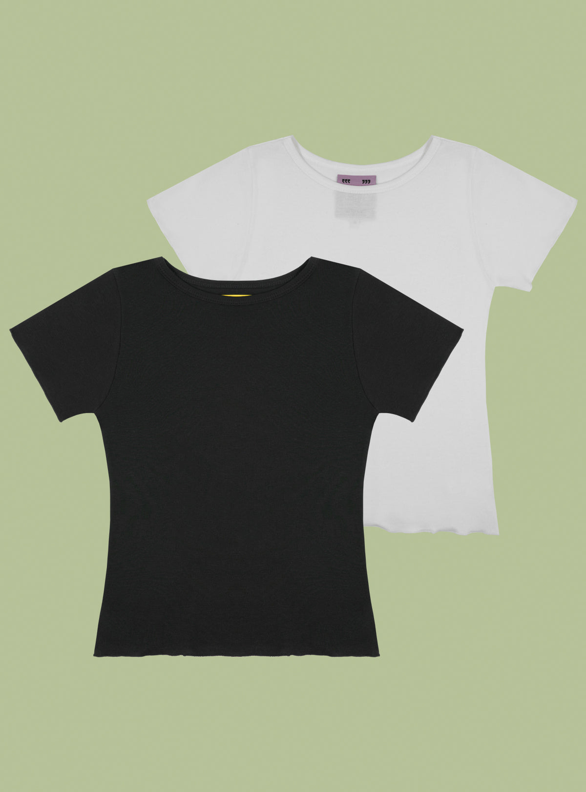 Go-To Two-Pack - Off White/Black | UNIF Clothing on Sale
