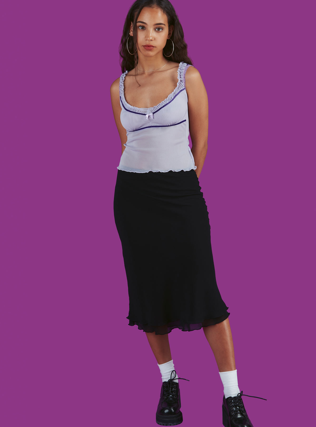 Mars Top - Lavender | UNIF Clothing near me