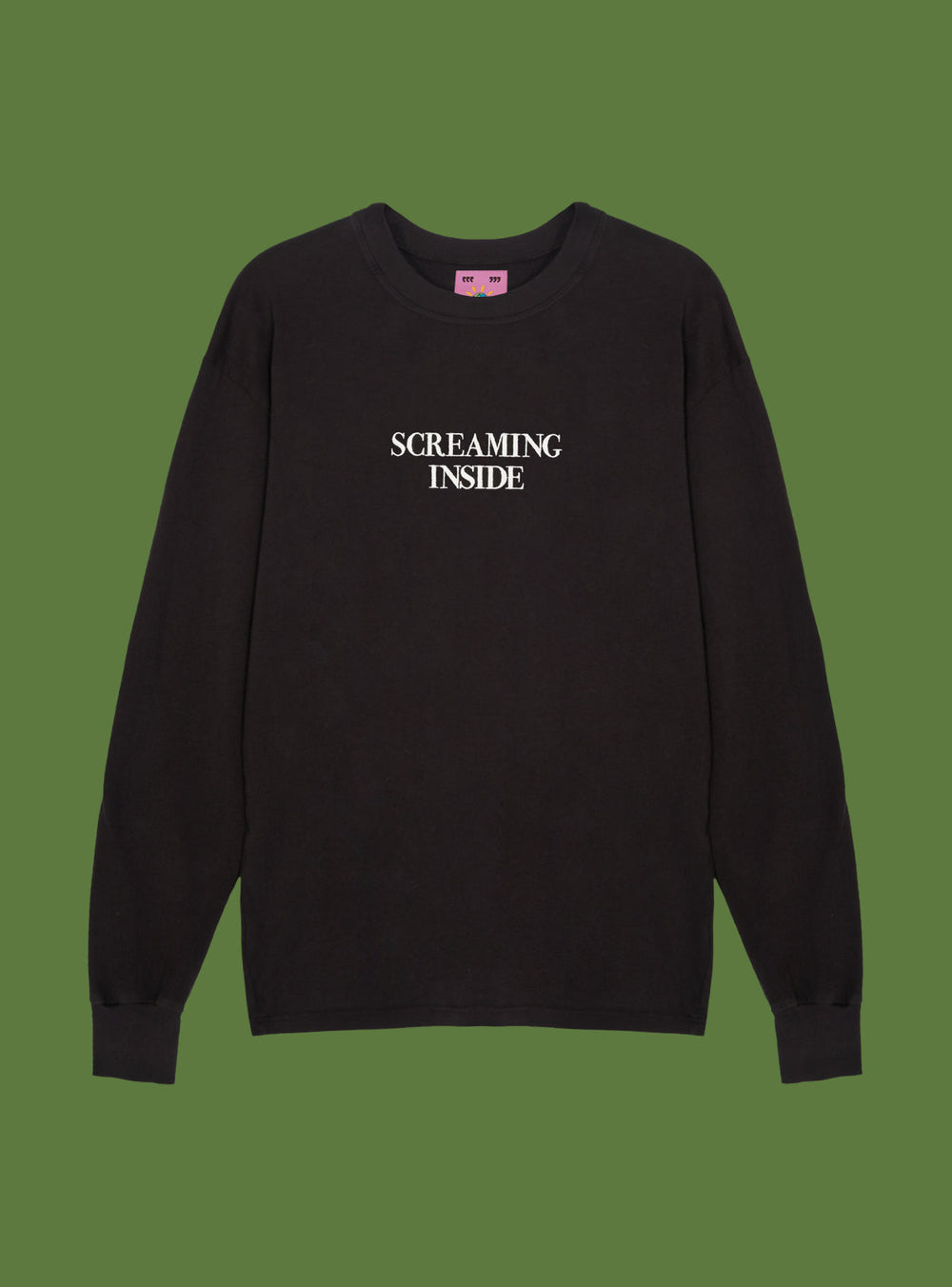 Screaming Inside Long Sleeve - Vintage Black | UNIF Clothing outlet