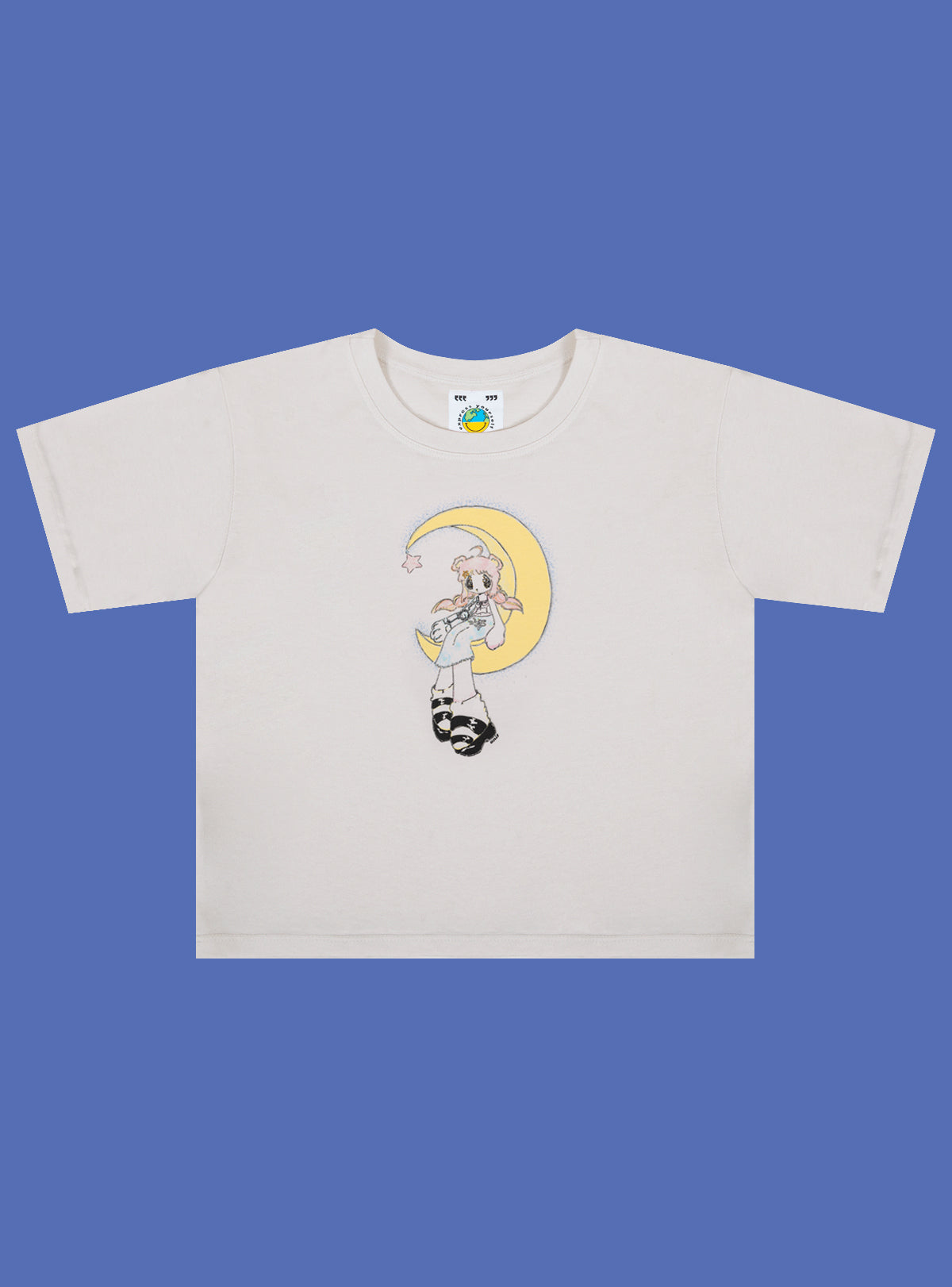 Mayu's Lullaby Baby Tee - Vintage White | UNIF Clothing near me
