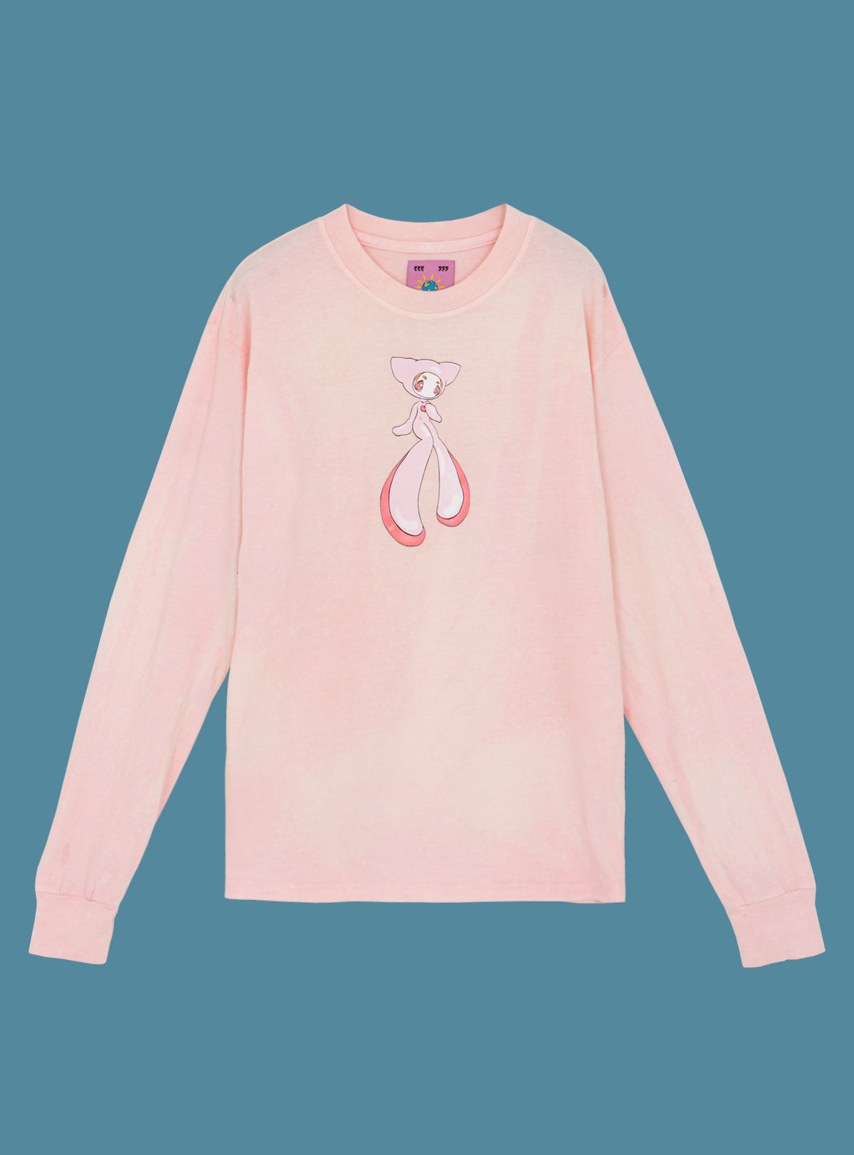 HNX-6 Omiko Long Sleeve - Pink Tie Dye | UNIF Clothing for Sale