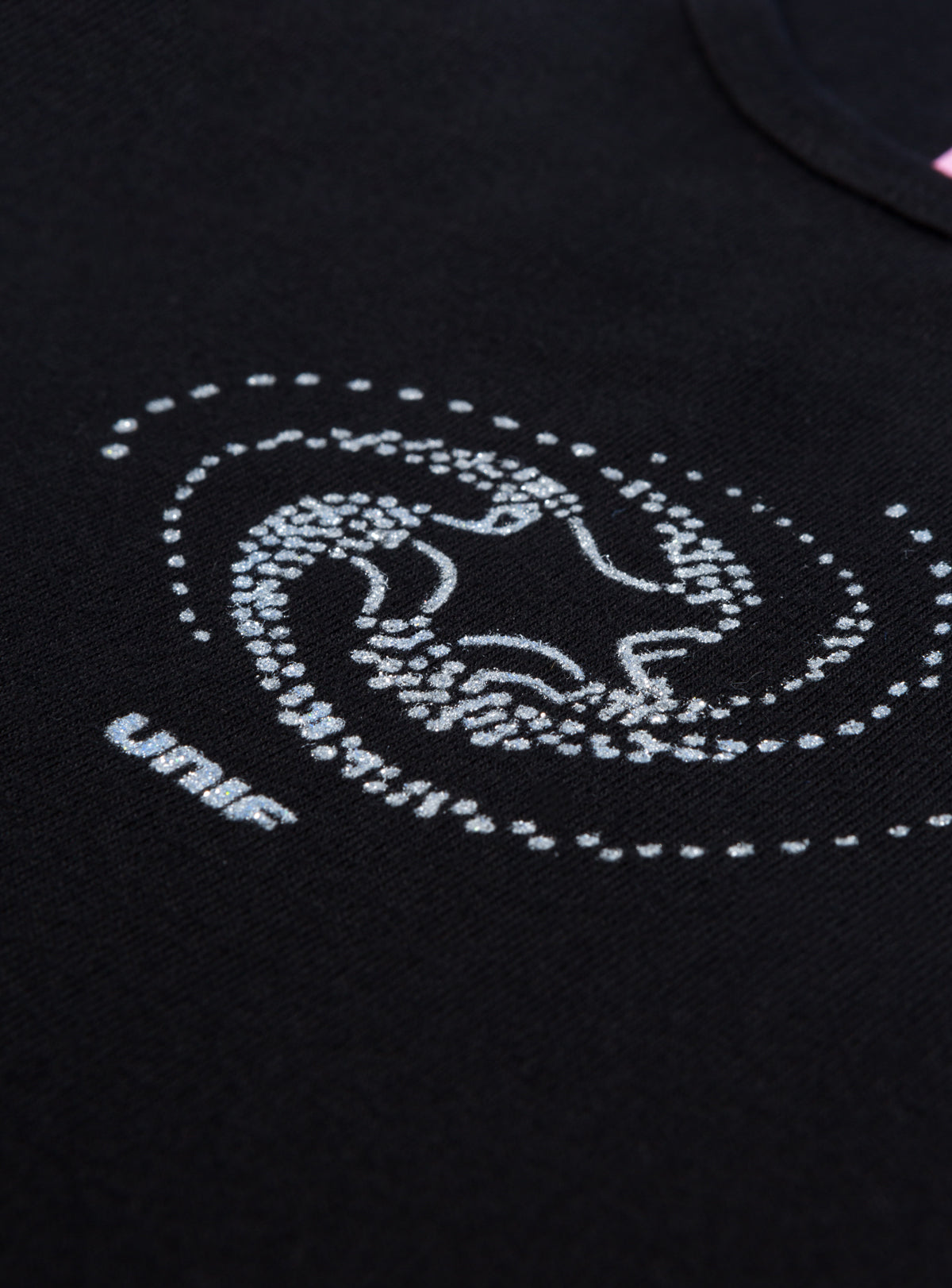 Spin Tee - Black | UNIF Clothing on Sale