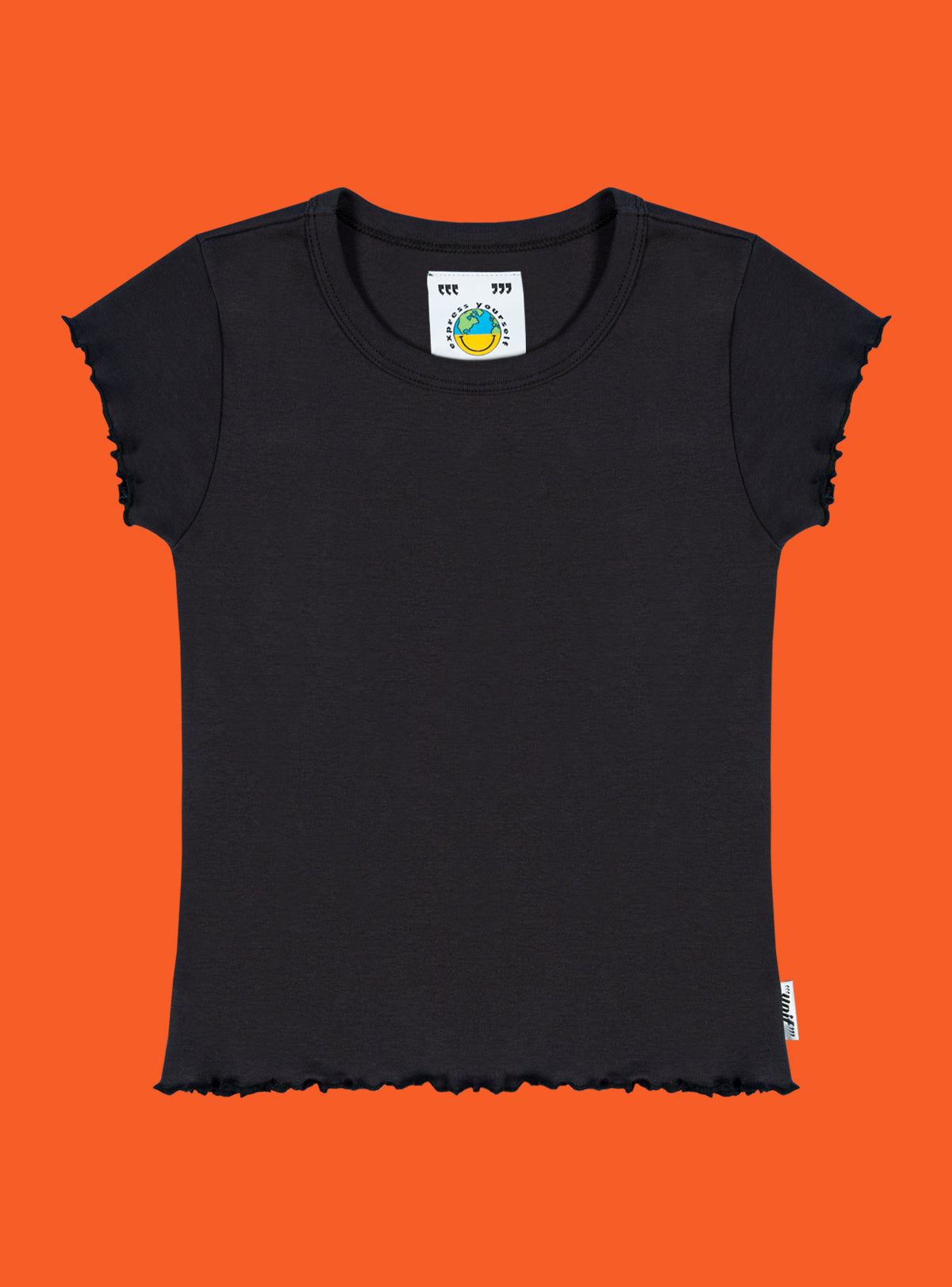 Lettuce Baby Tee Two-Pack - Vintage Black/Vintage White | UNIF Clothing discount