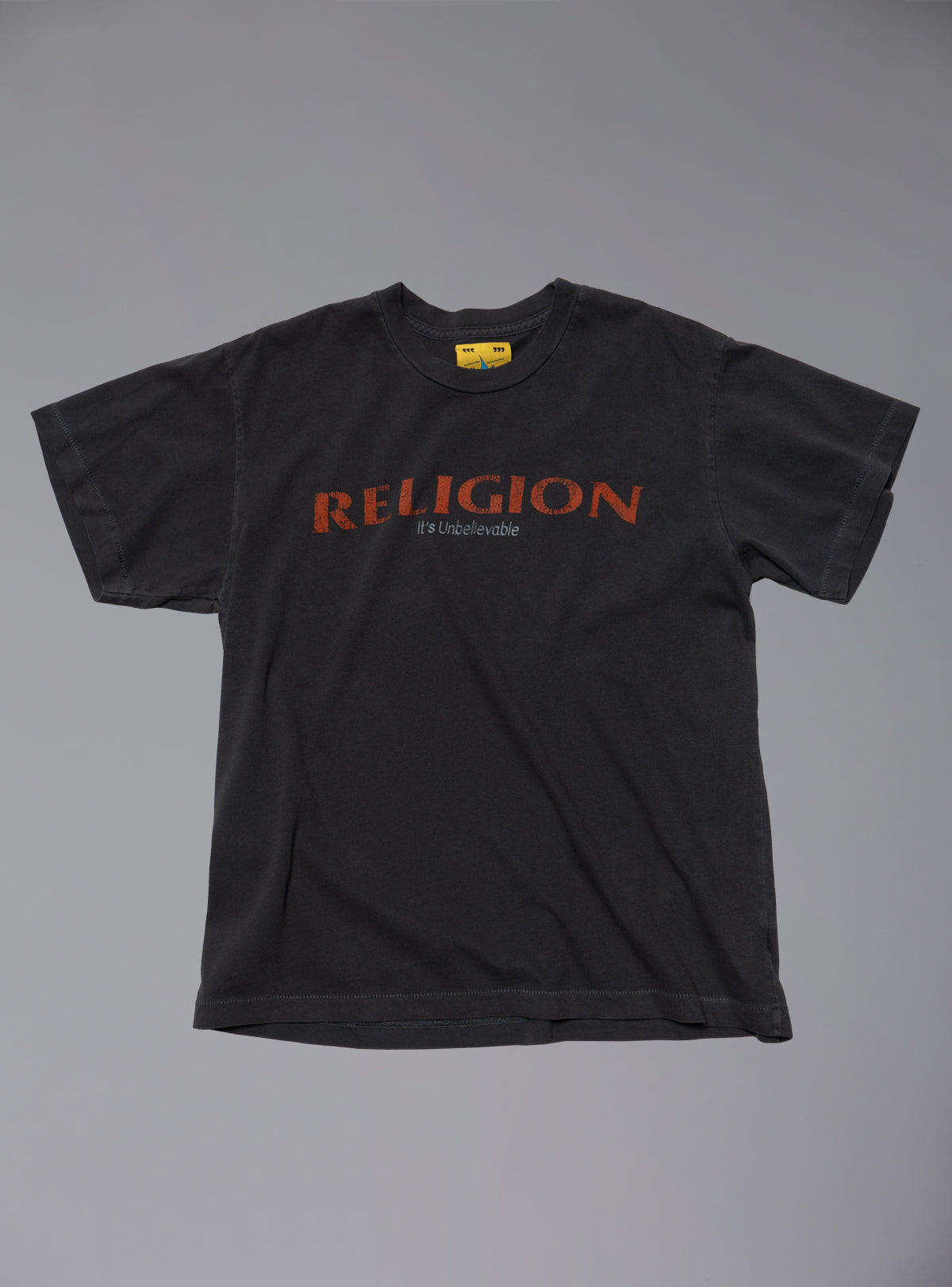 Religion Tee - Vintage Black | UNIF Clothing outlet