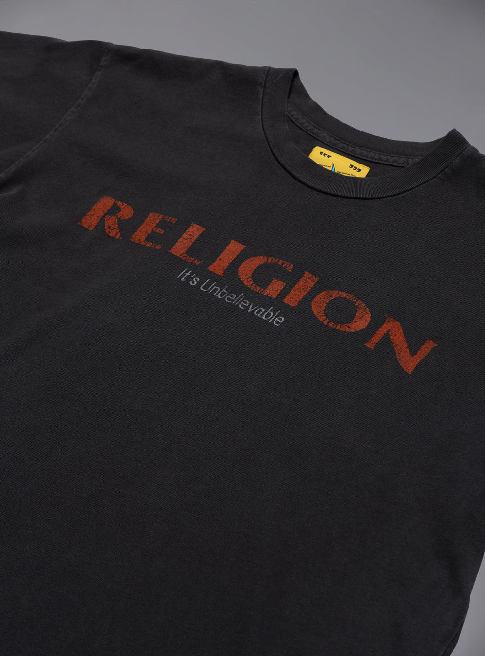 Religion Tee - Vintage Black | UNIF Clothing outlet