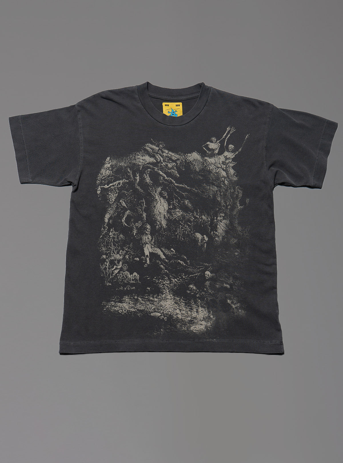Death Dance Tee - Vintage Black | UNIF Clothing on Sale