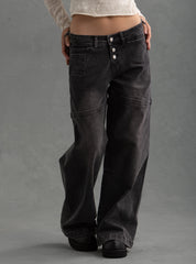 Noid Jean - Grey Wash | UNIF Clothing online