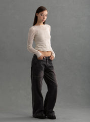 Noid Jean - Grey Wash | UNIF Clothing online