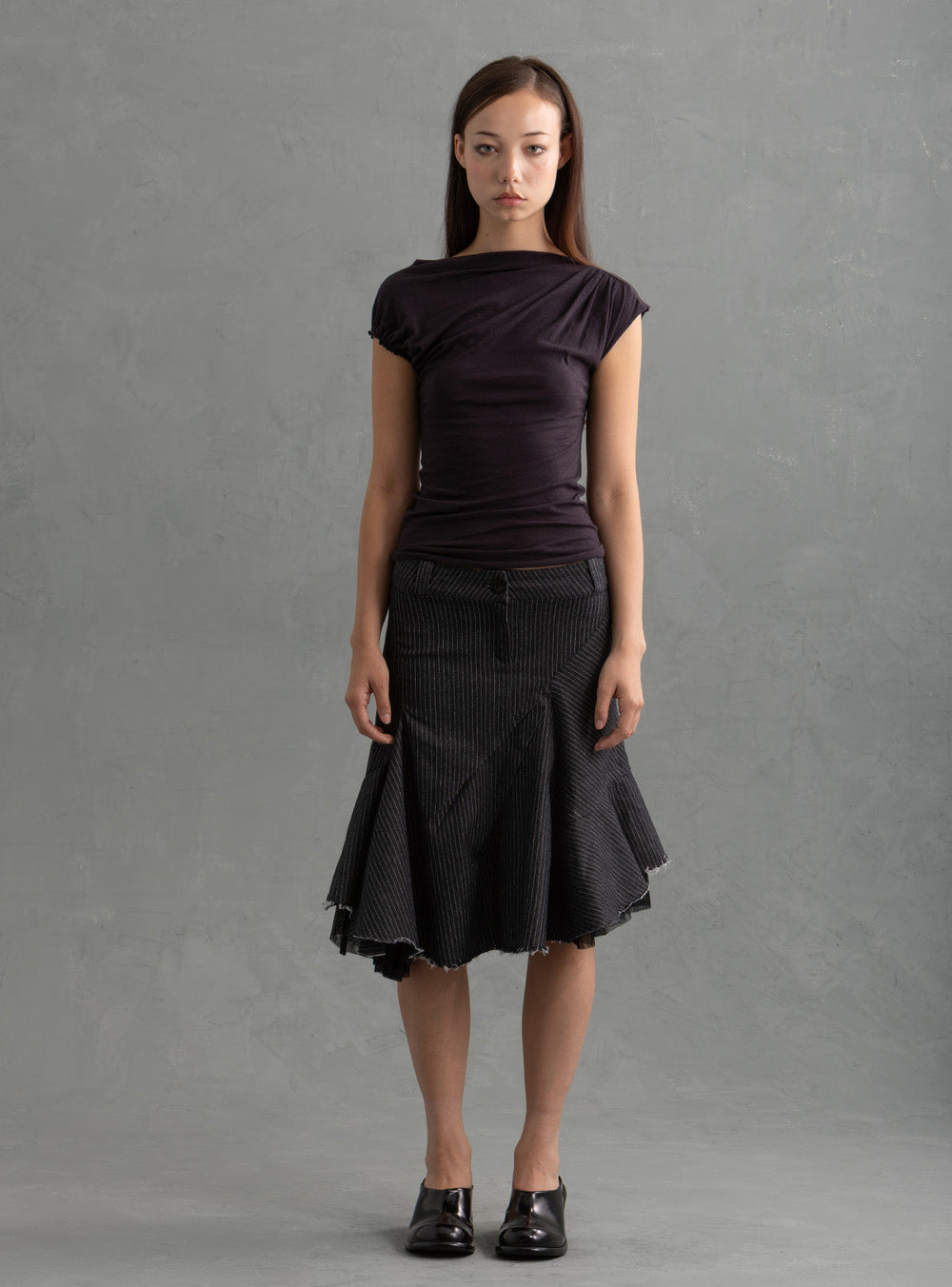 Myv Skirt - Pinstripe | UNIF Clothing outlet